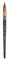 Princeton Series 4850 Aqua Elite Synthetic Watercolor Brush-Short Handle Quill Size 6